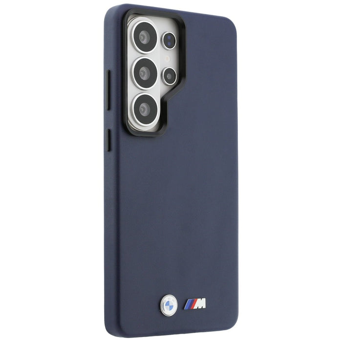 Калъф MagSafe за Samsung Galaxy S26 Ultra с метално лого BMW M - тъмносин