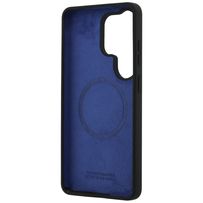 Силиконов калъф BMW M MagSafe за Samsung Galaxy S26 Ultra - черен