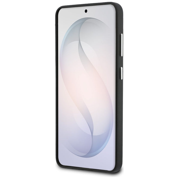 Калъф MagSafe с метално лого на BMW за Samsung Galaxy S26+ - черен