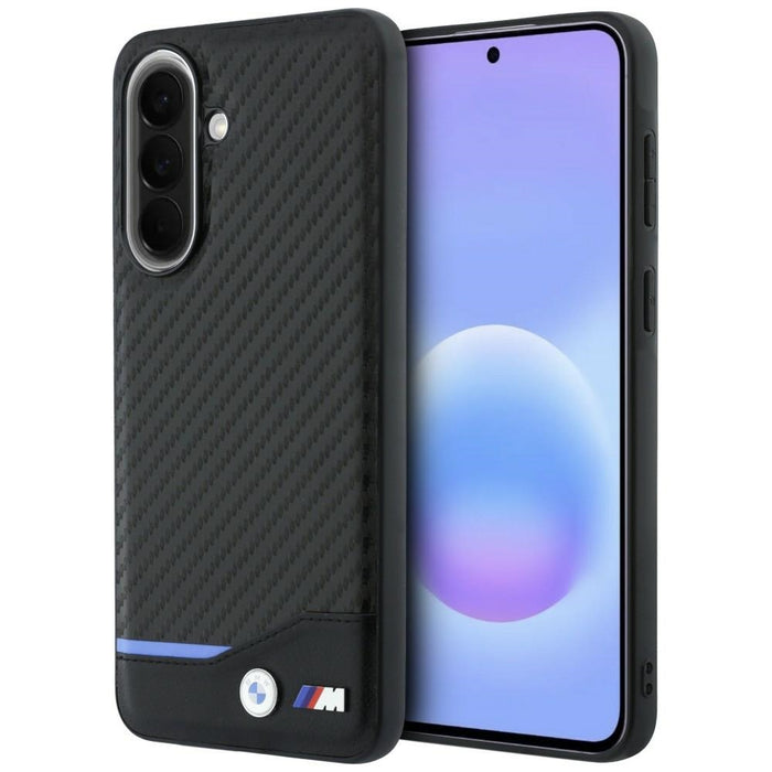 BMW M карбонов калъф за Samsung Galaxy A37 5G - черен