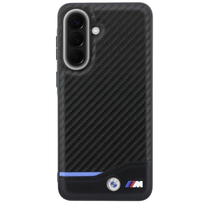 BMW M карбонов калъф за Samsung Galaxy A57 5G - черен