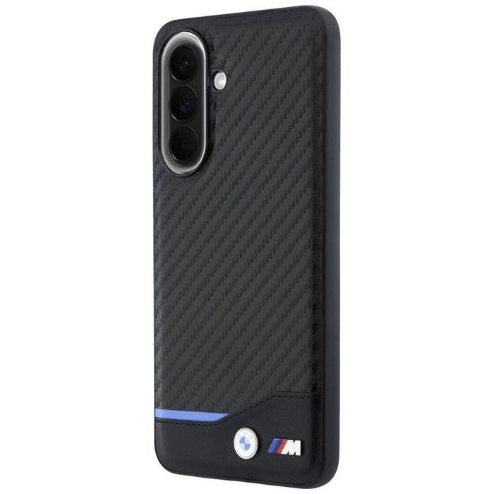 BMW M карбонов калъф за Samsung Galaxy A57 5G - черен