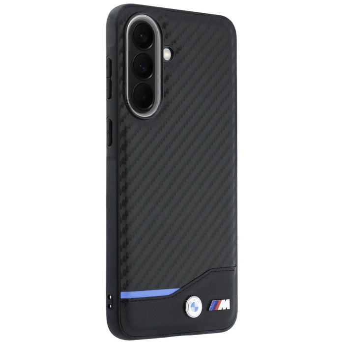 BMW M карбонов калъф за Samsung Galaxy A57 5G - черен