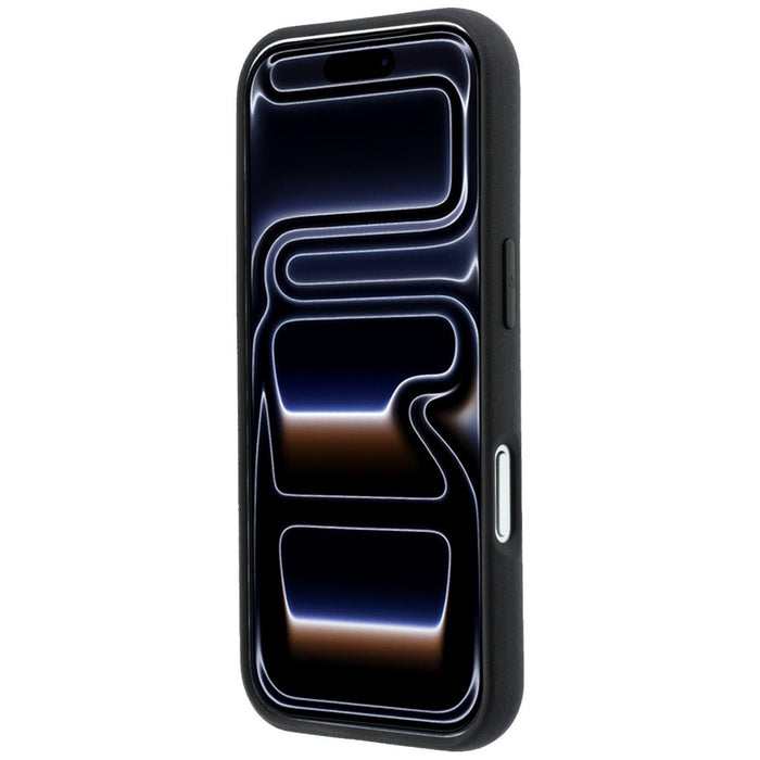 BMW M Quadrille Kevlar Anthracite & Tricolor Print Lines MagSafe калъф за iPhone 17 Pro / 18 Pro - черен