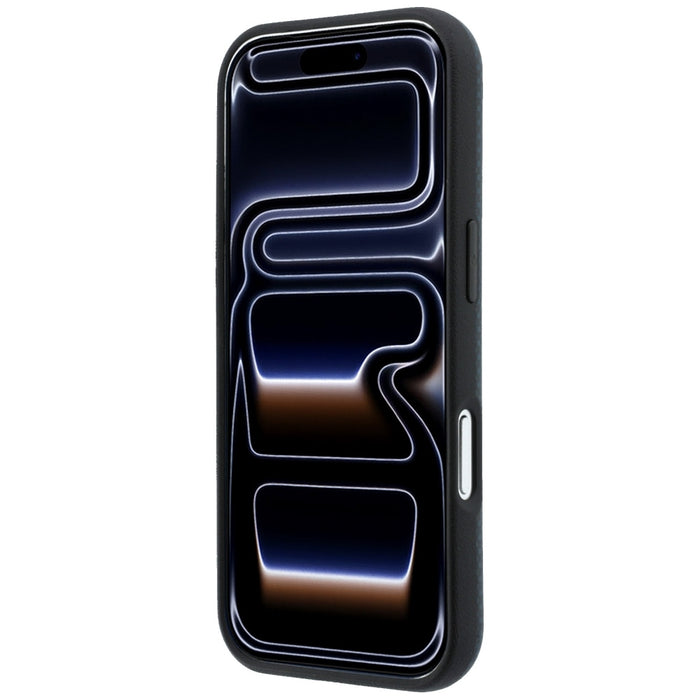 Калъф BMW M Quadrille Kevlar Metal Logo MagSafe за iPhone 17 Pro / 18 Pro - тъмносин