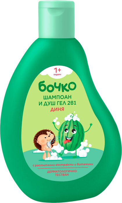 Детски шампоан и душ гел 2в1 Диня, 250 ml