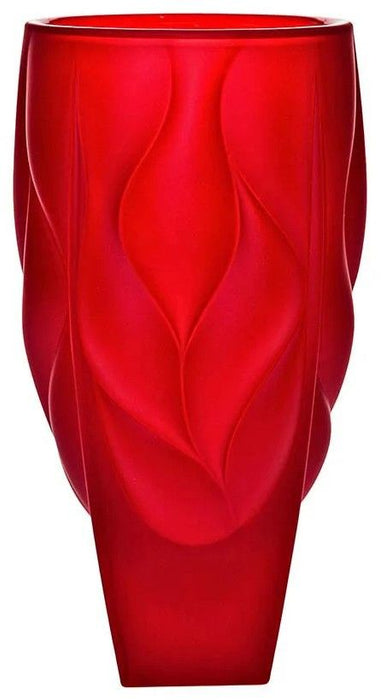 Ваза Bohemia 1845 - Bamboo Satin Red, 30 cm
