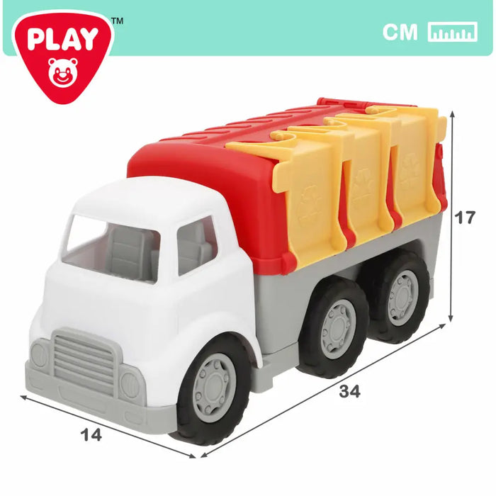 Боклукчийски Камион PlayGo 34 X 17 X 18 CM (2 броя)