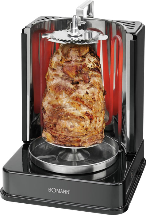 Електрическа скара Bomann DVG 3006 CB, настолна, 1400 W