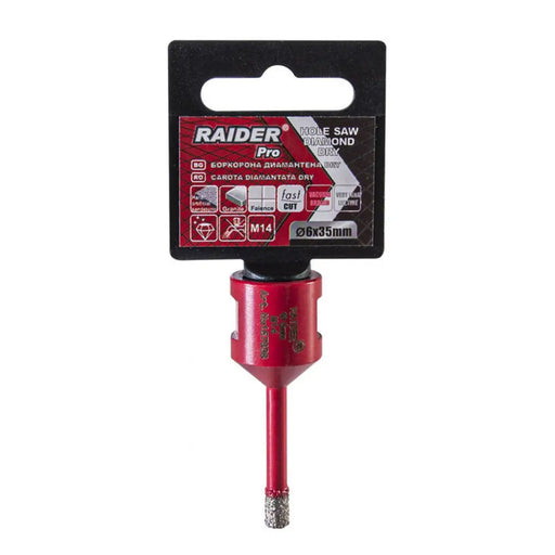 БОРКОРОНА DIAMOND DRY Ф6 MM RAIDER PRO