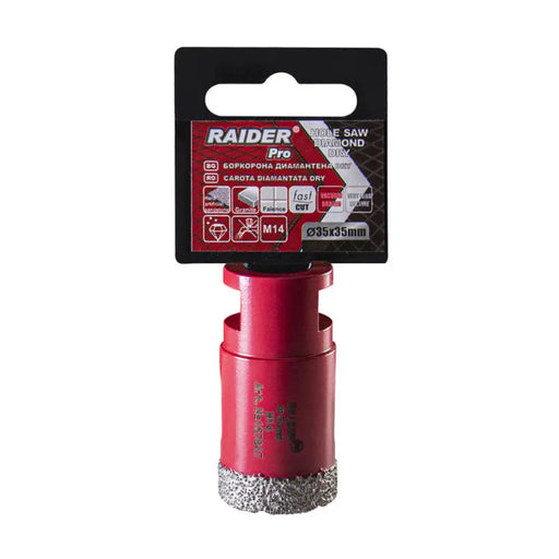 БОРКОРОНА DIAMOND DRY Ф 35 ММ M14 RAIDER PRO