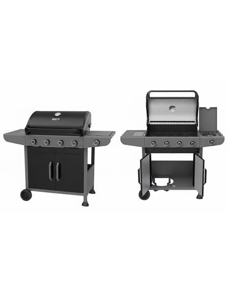 Газово барбекю Bormann - Elite Forge BBQ6041, 14.5W, 4+1 горелки