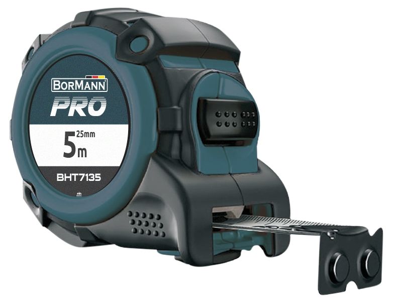Ролетка Bormann - Pro BHT7135, 5 m x 25 mm