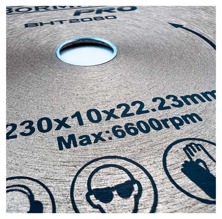 Диамантен диск Bormann - Pro Slant Turbo, BHT2080, 23cm
