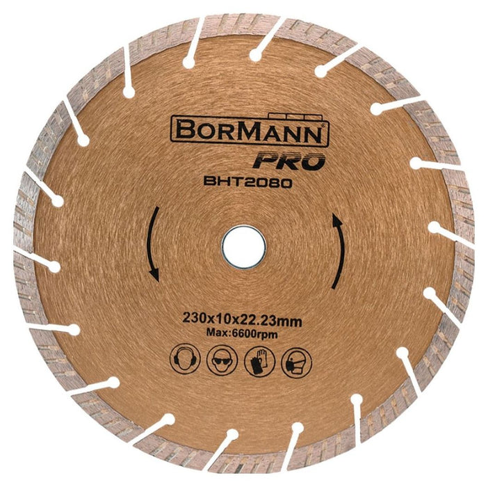 Диамантен диск Bormann - Pro Slant Turbo, BHT2080, 23cm