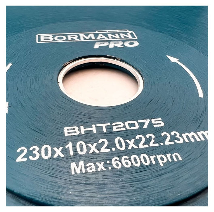Диамантен диск Bormann - Pro Wave Turbo, BHT2075, 23cm