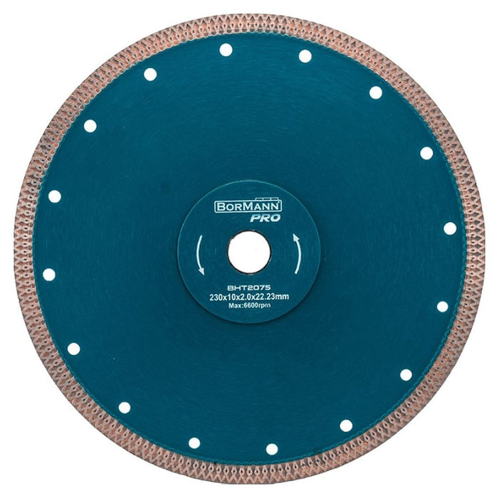 Диамантен диск Bormann - Pro Wave Turbo, BHT2075, 23cm