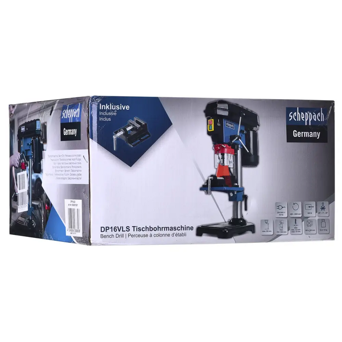 Бормашина Scheppach DP16VLS 500 W
