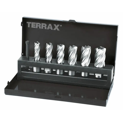 Бормашина TERRAX Бързорежеща стомана (HSS) опаковка Weldon