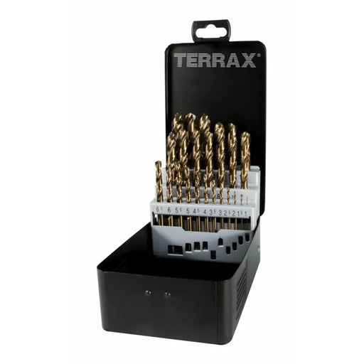 Бормашина TERRAX опаковка DIN 338 25 Части 19 Части