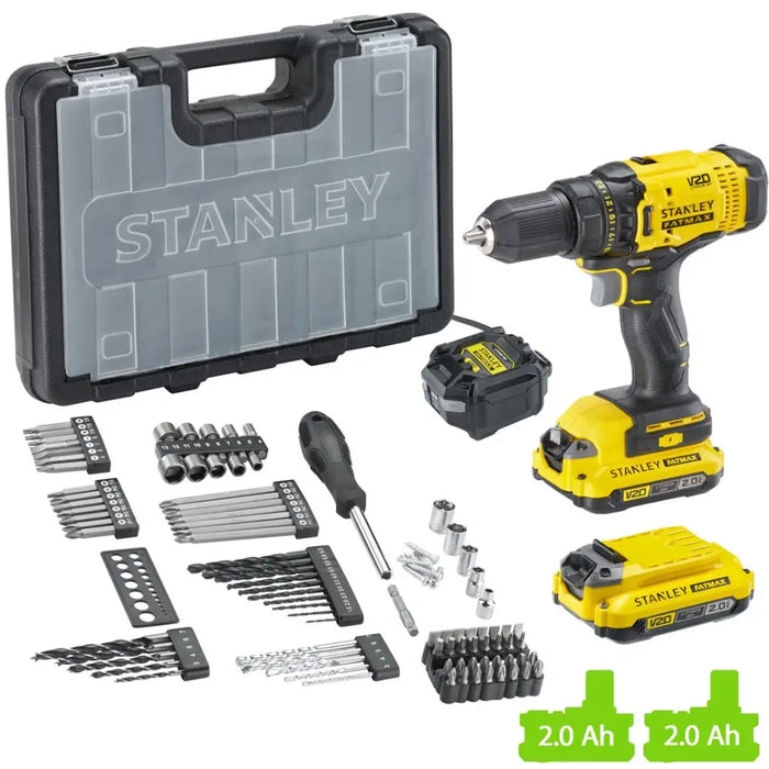 Бормашина/винтоверт STANLEY SFMCD700D2A-QW 20V
