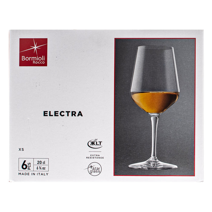 ЧАША ЗА АПЕРИТИВ 190 ML 6 БРОЯ ELECTRA XS BORMIOLI ROCCO