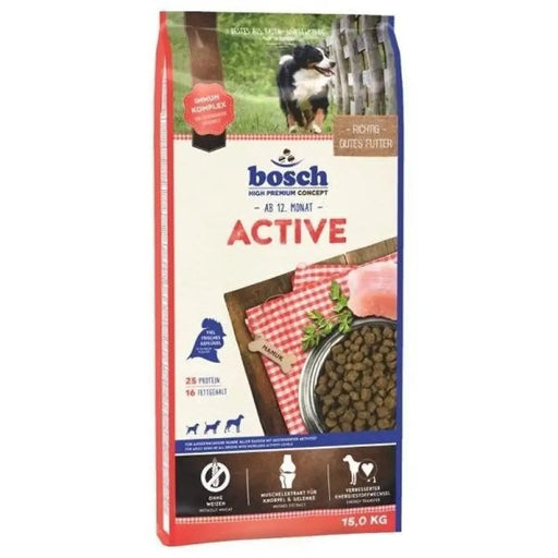 BOSCH Active - суха храна за кучета - 15 кг