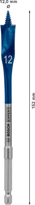 BOSCH EXP ПЛОСКО СВРЕДЛО ЗА ДЪРВО 12 ММ