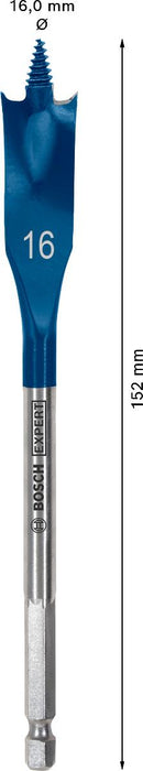 BOSCH EXP ПЛОСКО СВРЕДЛО ЗА ДЪРВО 16 ММ