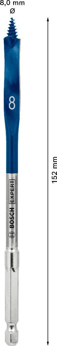 BOSCH EXP ПЛОСКО СВРЕДЛО ЗА ДЪРВО 8 ММ