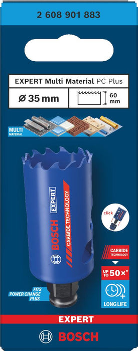 BOSCH EXPERT БОРКОРОНА MULTIMAT 35ММ