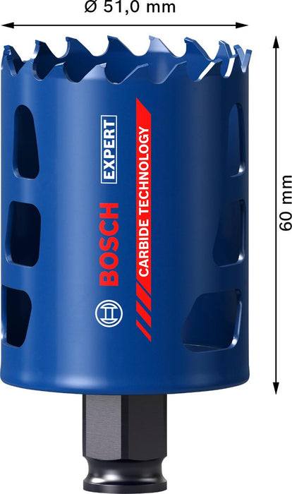 BOSCH EXPERT БОРКОРОНА MULTIMAT 51ММ