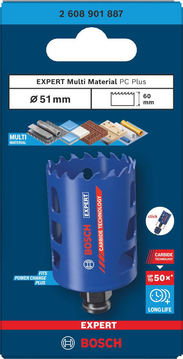 BOSCH EXPERT БОРКОРОНА MULTIMAT 51ММ