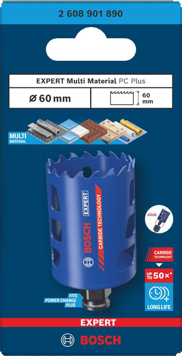 BOSCH EXPERT БОРКОРОНА MULTIMAT 60ММ