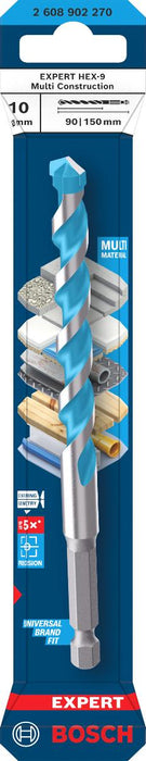 BOSCH EXPERT СВРЕДЛО HEX-9 MULTI 10ММ