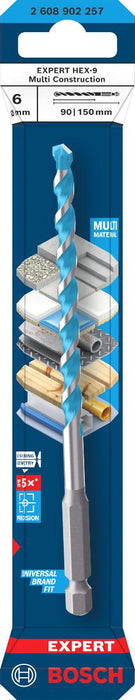 BOSCH EXPERT СВРЕДЛО HEX-9 MULTI 6ММ