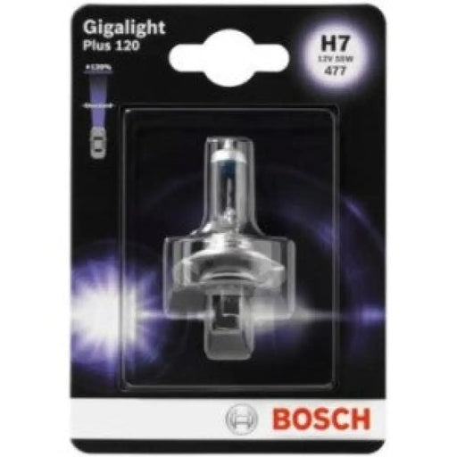 BOSCH GIGALIGHT PLUS 120% H7 3200K 55W 12V CARTON BLISTER 1