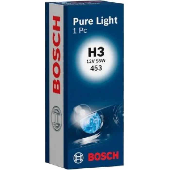 BOSCH H3 3200K 55W 12V CARTON BOX 1 PCS