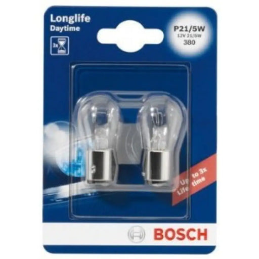 BOSCH LONGLIFE DAYTIME P21/5W 4000K 21W/5W 12V CARTON