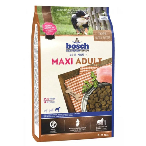 BOSCH Maxi Adult - суха храна за кучета - 3 кг