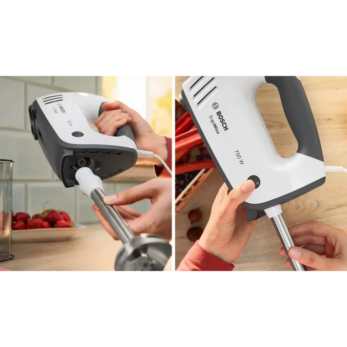 Bosch MFQ37470 Ръчен миксер 750 W Черен Бял