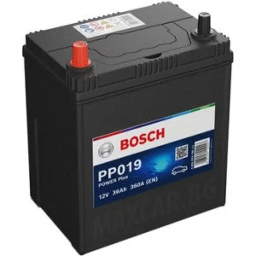 BOSCH POWER PLUS 36AH 360A L+ JIS Тънки клеми