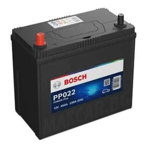 BOSCH POWER PLUS 45AH 330A L+ JIS Тънки клеми