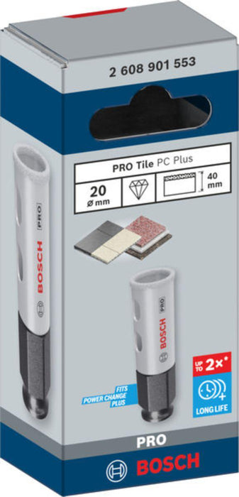БОРКОРОНА ЗА ПЛОЧКИ Ф20 BOSCH PRO