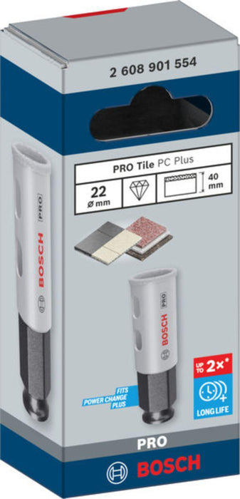 БОРКОРОНА ЗА ПЛОЧКИ Ф22 BOSCH PRO