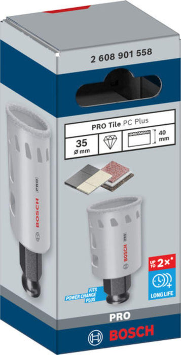 БОРКОРОНА ЗА ПЛОЧКИ Ф38 BOSCH PRO