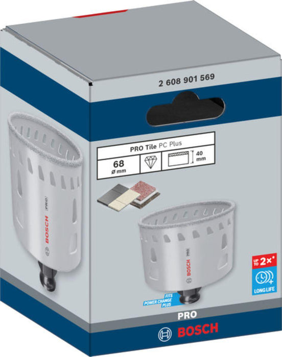 БОРКОРОНА ЗА ПЛОЧКИ Ф68 BOSCH PRO