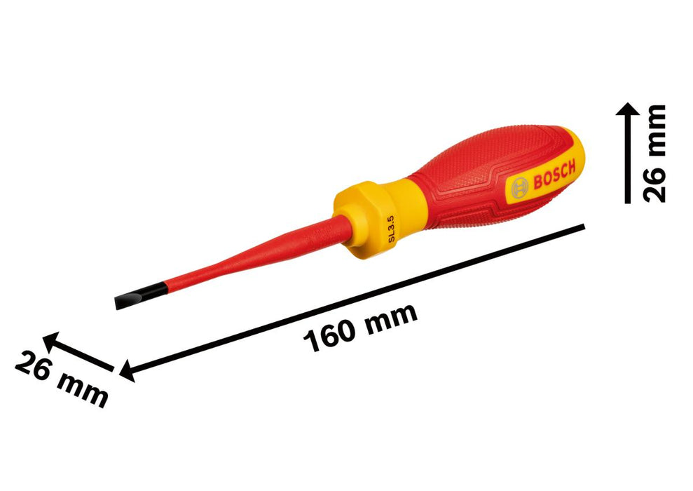 ОТВЕРТКА ПРАВА 1000V 3.5X75 BOSCH PRO