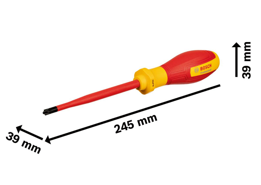 ОТВЕРТКА 1000V SL/PZ 2X125 BOSCH PRO