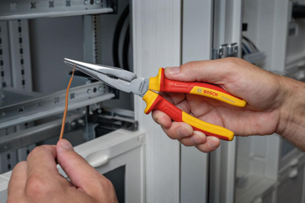 КЛЕЩИ ДЪЛГОУСТИ 1000V 200MM BOSCH PRO